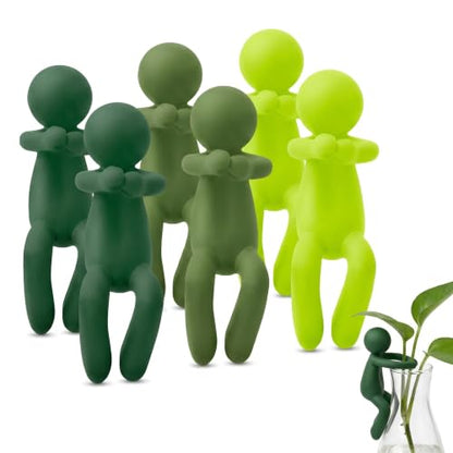 Plant Propagation Buddy, 6pcs Plant Cutting Holders for Stems, Sprouts, Shoots and Cuttings, Cute Plant Propagation Friends Support Clips for Vases, Glass Cups, Indoor Gardens, Plant Lover Gifts