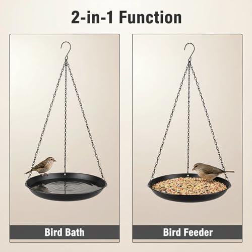 Hanging Planter for Indoor Outdoor, Plant Hanger, Hanging Plant Tray - style: Round