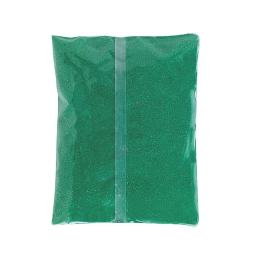 S&S Worldwide Art Sand, for Layering in Bottles, Terrariums, 2lb Bag, Green - color: Green
