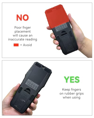 RDINSCOS Pinless Moisture Meter for Wood & Wall - size: Small