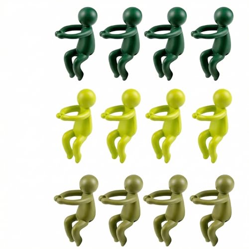Plant Propagation Clips 12 Pack, Stem Cutting Support Holders for Tender Shoots & Cuttings, Small Plant Cloning/Propagation Assist Tool for Indoor Garden, Office & Small Spaces