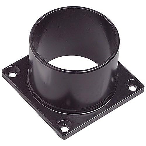 Design House Outdoor Light Pier Base, Black | Floor Mount, Traditional, Aluminum, Lighting, 588004 - color: Black