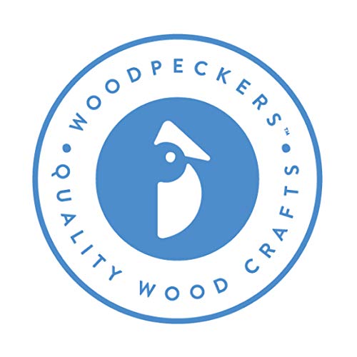 Woodpeckers Birch/Poplar Wood Dowels, 3/16 Inch x 18 Inch, Pack of 25, Unfinished Hardwood, Strong Wood Rods for Crafts & DIY Projects - color: Pack of 25, size: 3/16" x 18" Dowels