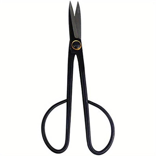 Bonsai Scissors for Long Handle Precision, 7.68 inch Bonsai Pruning Shears High Carbon Steel Sharp Garden Shears, Bonsai Tools for Plant Trimming & Flower Arranging