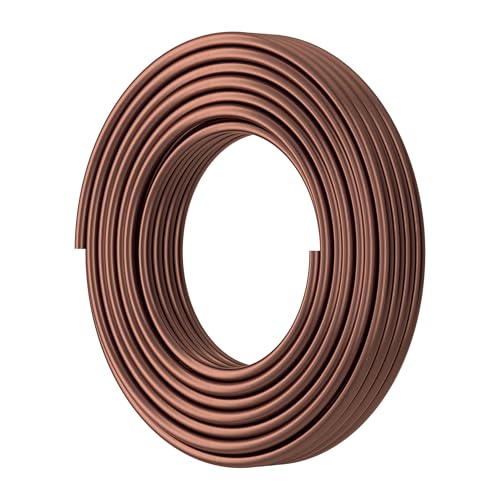 Flexible Bonsai Wire, Anodized Aluminum Crafts Wire, 6 Gauge Brown | 4mm 33FT Aluminum Wire for Garden, Plants, Sculpting, Bonsai Tree, Jewelry Making, Easy to Bend&Cut - color: Aluminum, size: 33FT4mm