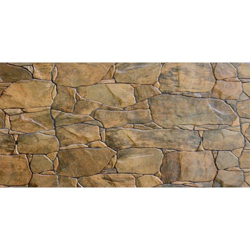 AWERT Stone Aquarium Background Rocky Fish Tank Background Rock Terrarium Background 24x16 inches Vinyl - size: 24x16in/60x40cm