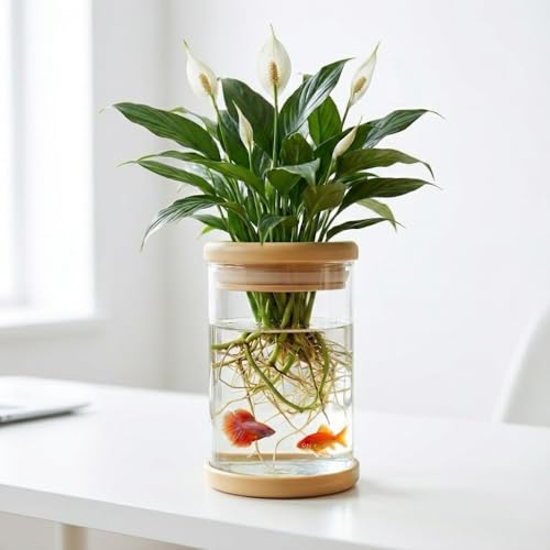 Plant Propagation Station, Air Plant Terrarium, Hydroponic Glass Bulb Vase for Tabletop, Vintage Desktop Planter for Propagating Cuttings Home Office Decor - size: Plastic Style 4