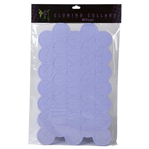 EZ-Clone Colored Cloning Collars Purple, Bag of 35 - color: Purple