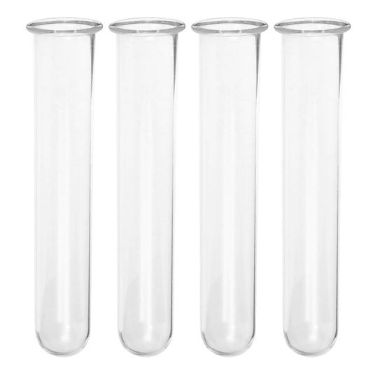 BESPORTBLE Plant Glass Propagation Tubes, 4 Piece, Glass, Transparent