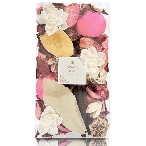 Pink Potpourri, Eucalyptus Scented Decorative Bowl Filler, 10oz - color: Pink