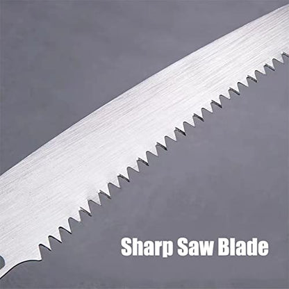 Extendable Pole Saw Branch Trimmer Pruner Head for Tree Trimming Pruning
