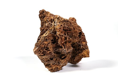 LANDEN Maple Leaves Stone 18lb Natural Aquarium Rocks for Fish Tank Decor - size: 14 Maple Leaves Stone(3-9 inches,18lbs)