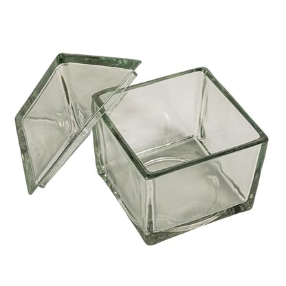 Creative Co-Op 20-Ounce Glass House Shaped Jar with Lid, Clear - size: 20-Ounce