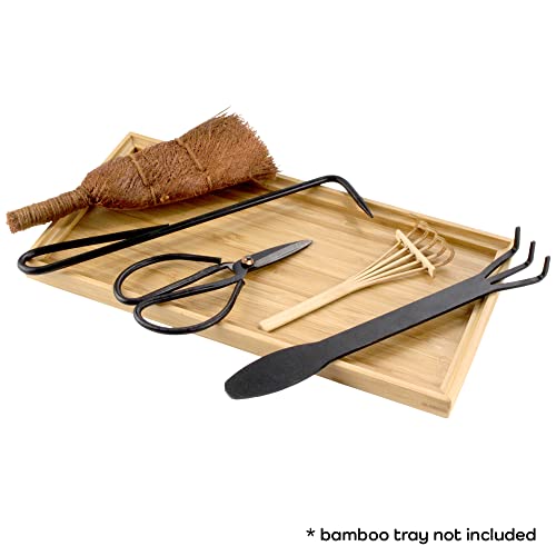 BambooMN Bonsai Tool Kit 5pc Basic Care Set - 1 Set - color: 5pc Basic Care Set