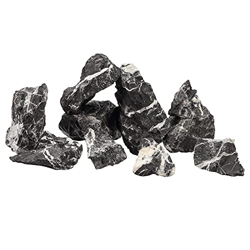 LANDEN Tonwa Seiryu Stone 17lb Natural Aquarium Rocks for Fish Tank Decor - size: 02 Tonwa Stones(2-8inch,17lbs)