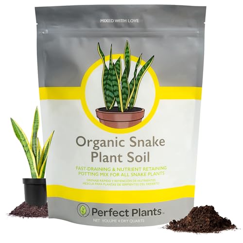 Perfect Plants Snake Plant Soil, 4 qt, Coco Coir Potting Mix - size: 4qt.