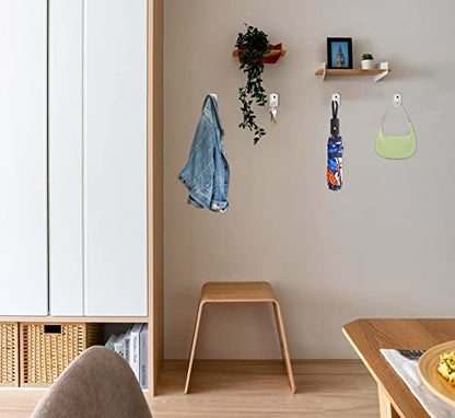 20Pack Ceiling Hooks Bulk for Hanging Plants 2.5in White - color: White, size: 2.5In 20Pack