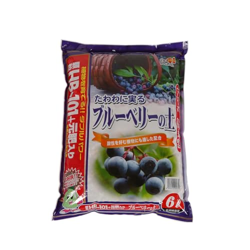 Japanese Blueberry Potting Soil Mix - 6L Acidic pH 5.0, Peat & Organic Compost - size: Blueberry Soil Mix