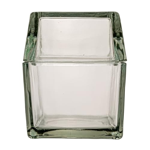Creative Co-Op 20-Ounce Glass House Shaped Jar with Lid, Clear - size: 20-Ounce