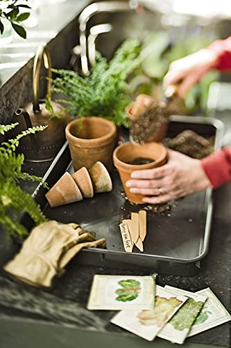 Gardener's Supply Company Entrance Boot Tray | Multi-Purpose All Weather Waterproof Indoor and Outdoor Shoe Mat Made with 100% Durable Recycled Plastic | 22" L x 15.5" W 2" Deep, Black - Size Small - size: 22.6" x 15.5" x 2" (1-Pack)