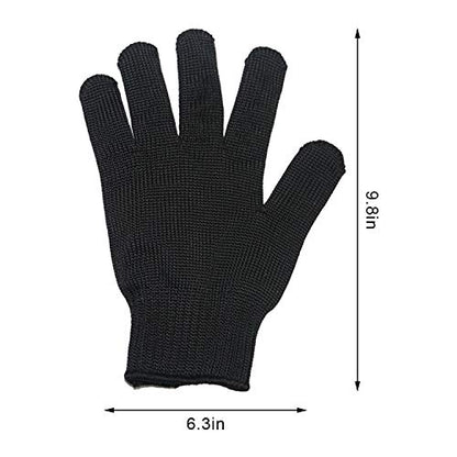 Bird Training Anti-Bite Gloves, Level 5 Protection, Parrot Chewing Working Safety Protective Gloves for Cockatiels - color: 2 Pairs