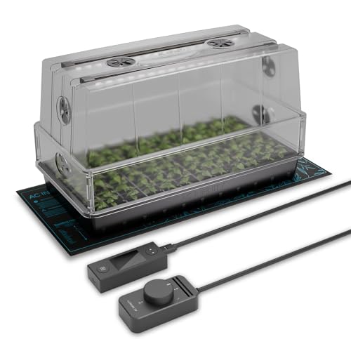 AC Infinity Heavy-Duty Large Humidity Dome 6x12 Germination Kit - size: Large Full Kit
