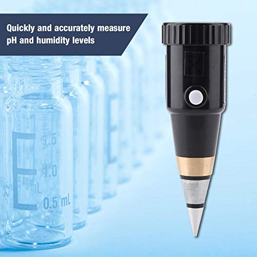 Soil Meter, VT-05 Soil Soil Tester Hygrometer Portable Plant Water Monitor for Garden Farms Lawns Potted Plants Indoor Outdoor