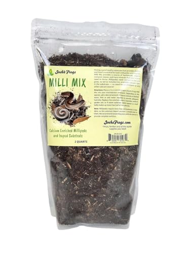 Josh's Frogs Milli Mix Millipede and Isopod Substrate, 2 Quarts - size: 2 Quart