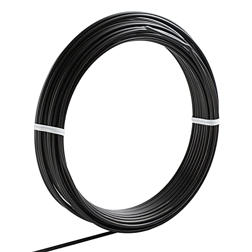 Wazakura 150 gr Black Anodized Aluminum Bonsai Training Wire Made in Japan (2.5 mm, Black) - size: 2.5 mm