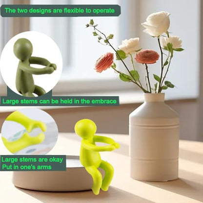 Plant Propagation Friends,Plant Propagation Buddy,Cute Plant Cutting Holder Plant Support for Sprouts, Plant Propagation Station Accessories Gifts for Plant Lovers(15 Pcs)