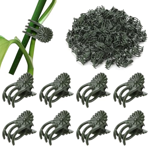 Plant Clips Orchid Clips 120 Pcs Plants Support Clip Flower and Vine Clip Plant Garden Clipss for Climbing Plants Supporting Stems Vines Stalks Grow Straight Upright Indoor Outdoor Orchid Accessories - size: 120 Pcs