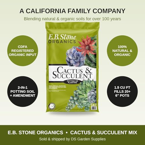 E.B. Stone Organics Cactus & Succulent Mix
