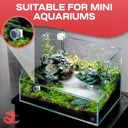 Chihiros Magnetic Aquarium Cleaner for 6-8mm Tank - Non-Slip and Scratch-Free Aquarium Magnetic Glass Cleaner - Floating Magnetic Fish Tank Cleaner - Aquarium Cleaning Tools - Mini - size: Mini
