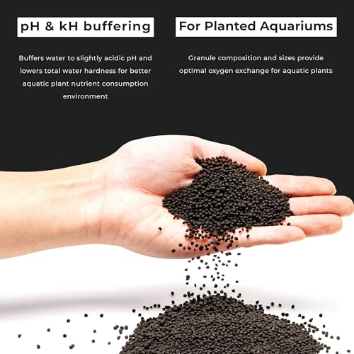 Ultum Nature Systems Controsoil - Freshwater Aqua Soil Substrate for Fish, Shrimp, Live Plant Propagation and Aquascaping - 6.8pH Low Ammonia, Volcanic Ash - Black, Extra Fine (3 Liter) - color: Black - Extra Fine, size: 3 Liters (2.7 kg)