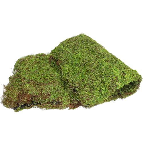 FAICOIA Artificial Fake Moss for Decorating Crafts 39" x 39" Faux Moss for Plants Indoor Dark Green Faux Grass for Planters Crafts DIY Table Centerpieces Fairy Garden Floral Wedding 100 x 100cm - color: Green 2