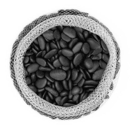 Royal Imports River Rocks, Aquarium Gravel – Black 1"- 1.5" - 2 lbs | Decorative Ornamental Vase Filler Pebbles for Potted Plants, Terrariums, Vases, Succulents, Fish Tank Gravel, DIY & Crafting - size: 1"- 1.5" - 2 lbs, style: Black