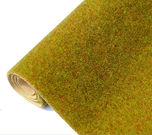 NWFashion 13"x39" Artificial Model Grass Mat DIY Decoration Lawn Moss Furniture (Summer Green) - color: Summer Green