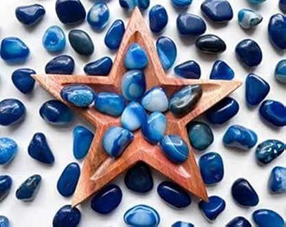 Blue River Rocks, Garden Rocks, Outdoor Decorative Stones, Natural Gravel, for Aquariums, Landscaping, Vase Fillers, Succulent, Tillandsia, Cactus Pot, Terrarium Rocks, 4.5 lb (72 oz) - size: standard