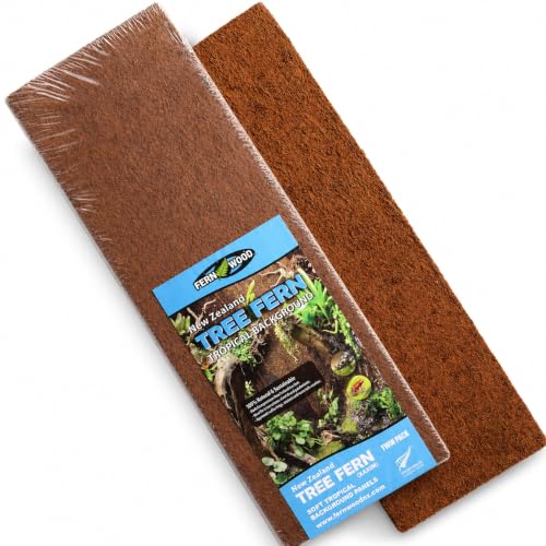 Fernwood - Vivarium and Terrarium Background Panels - 2 Pack - 18x6x.06 - size: Long 18x6x.06