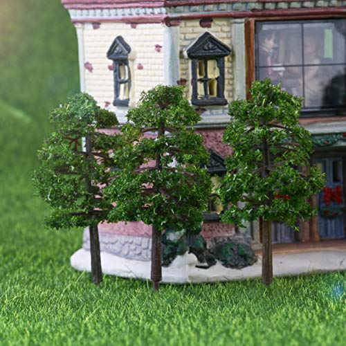 BESPORTBLE Artificial Trees Modle: 20pcs Architectural Micro 9CM Imitation Landscape Tree Model Scenery