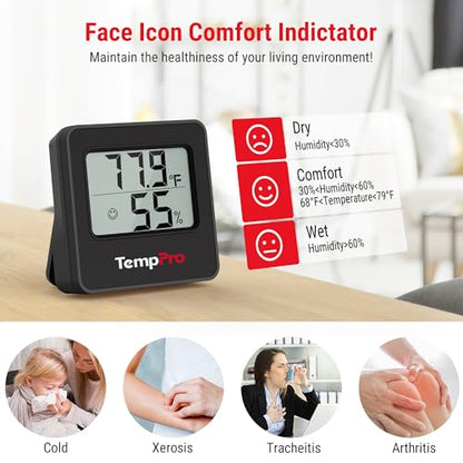 TempPro TempAir Hygrometer Indoor Thermometer for Home - size: Indoor Thermometer