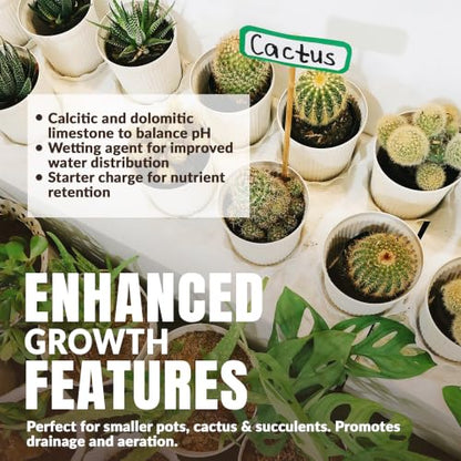 Old Potters High Porosity Soil Mix, Enhanced with Peat Moss and Perlite, Perfect for Smaller Pots, Cactus & Succulents - Promotes Drainage and Aeration, 24 Quarts. - style: High Porosity Mix