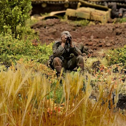 Warmtree Static Grass Miniature Shrubs & Grass Model for Diorama Supplies