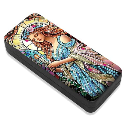 Leatrice Beauty Diamond Art Kits for Adults Diamond Dots Eyeglasses Case | Small Diamond Painting Kit,Gem Art Paint by Diamonds,5d Diamond Art DIY for Beginner Women - color: beautiful