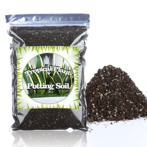 Doter Houseplant Potting Mix 4qt, Fertilized, Perlite Soil for All Types of Indoor House Plants and Tropical Plant - size: 4qt