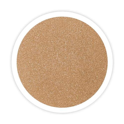 Golden Unity Sand, 1 LB (16 oz), Warm Beige Colored Sand for Weddings, Vase Filler, Home Decor, Crafts, Terrariums, and More - color: Golden, size: 1 LB (16 oz)