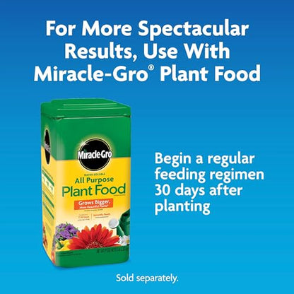 Miracle-Gro Moisture Control Potting Mix - Plant Soil For Container Plants, Protects against Over- and Under-Watering, 8 qt. (3-Pack) - size: 3-Pack, style: 8 qt.