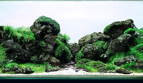 LANDEN Icelandic Lava Rock 18lb Aquarium Rocks Stones for Fish Tank - size: 13 Black Icelandic Lava Stone(3-9 inches,18lbs)