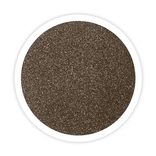 Dark Chocolate Unity Sand, 1 Lb, Brown Colored Sand for Weddings, Vase Filler, Home Décor, Crafts, Terrariums, and More - color: Dark Chocolate Brown, size: 1 LB (16 oz)