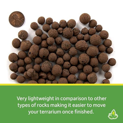 Josh's Frogs False Bottom - LECA Expanded Clay Pebbles (4 Quarts) - size: 4 Quarts